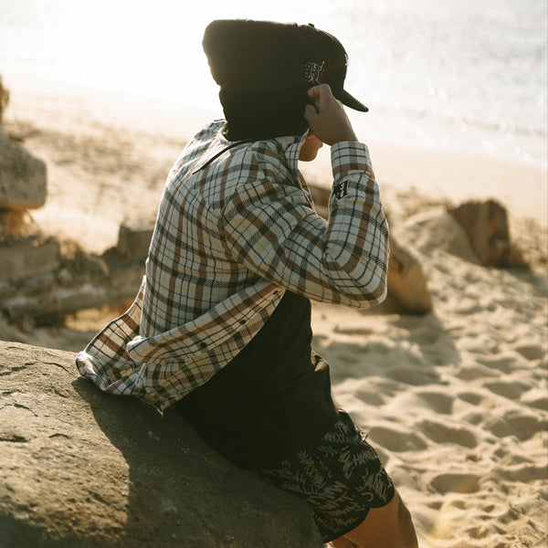 808ALLDAY X BUDZ&BADDIEZ Collab Hooded Flannel