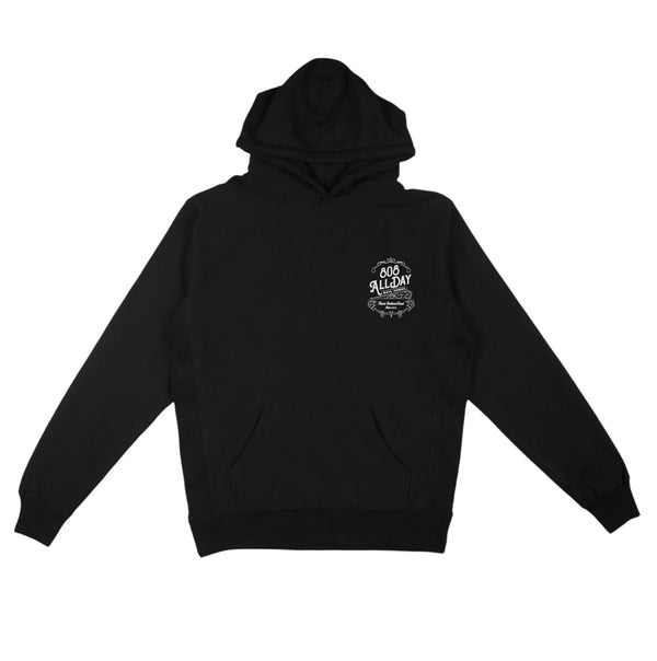 808ALLDAY  ZIP Up Heavyweight Hawaii Streetwear Brand Hoodie