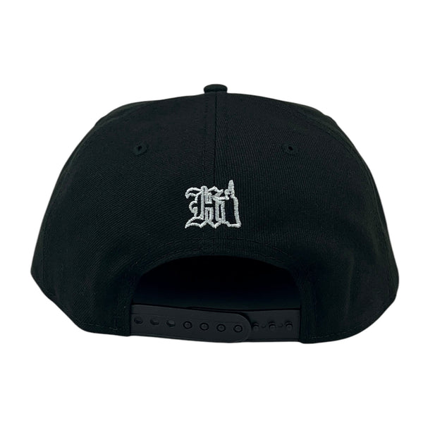 808ALLDAY  New Era 9Fifty Tag Quilt Black Snapback