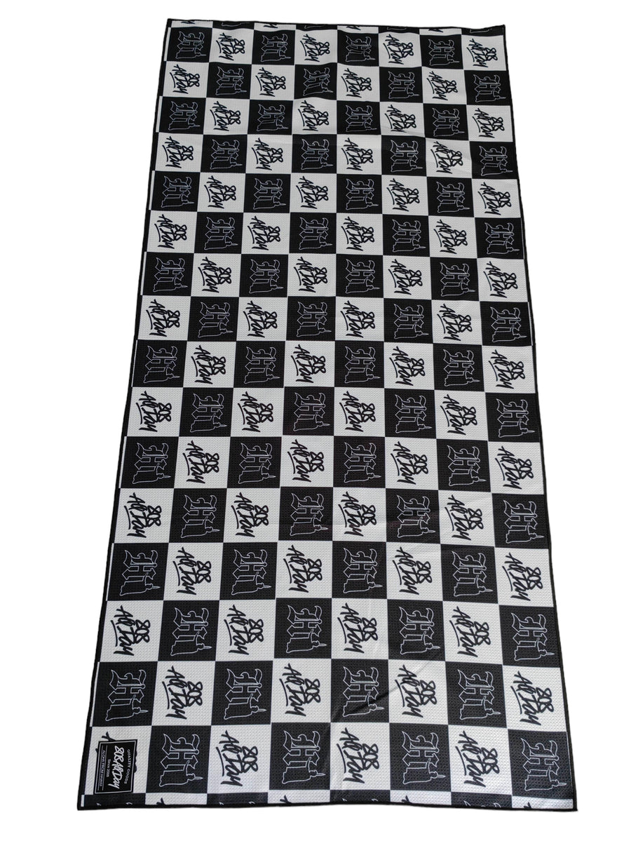 808ALLDAY Quick Dry Checkered Box HI Kam Beach Towel