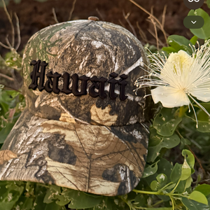 808ALLDAY New Era A Frame 9Forty Real Tree Hawaii Snapback