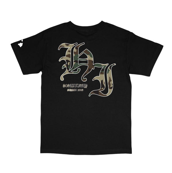 808ALLDAY Black/Camo HI Since '08 T-Shirt