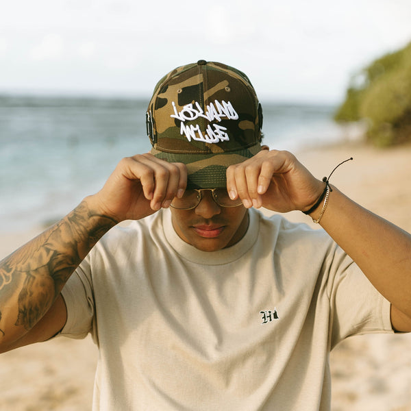 808ALLDAY X BUDZ&BADDIEZ Island Wide Camo Classic Fit Snapback