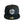 808ALLDAY New Era 59Fifty Black/Metallic Silver Flagship Sticker Fitted Cap