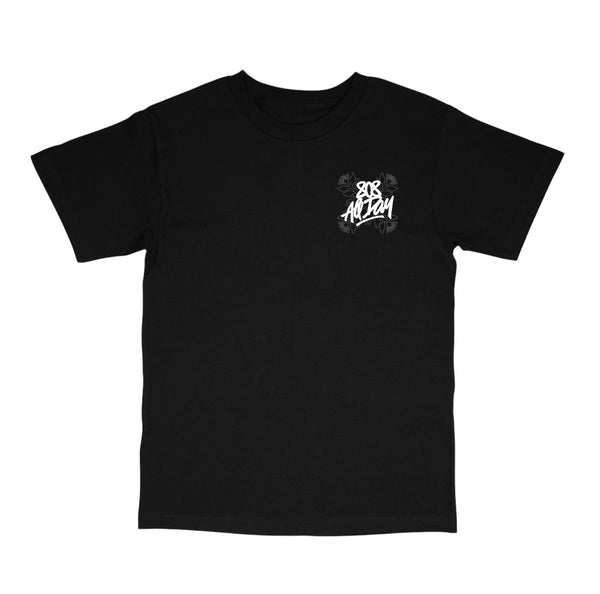 808ALLDAY Black/Olive Quilt Puff Print Tag T-Shirt