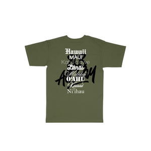 808ALLDAY Toddler/Youth Olive Mynah Bird Tee