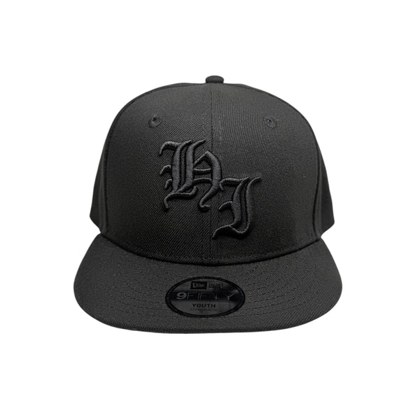 808ALLDAY YOUTH New Era 9Fifty Black/Black HI Snapback