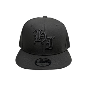 808ALLDAY YOUTH New Era 9Fifty Black/Black HI Snapback