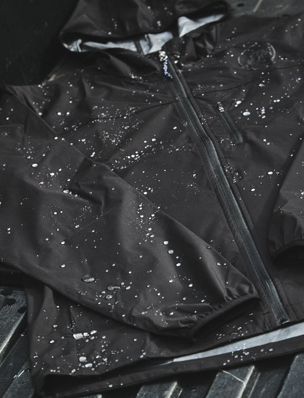 808ALLDAY Black Windbreaker