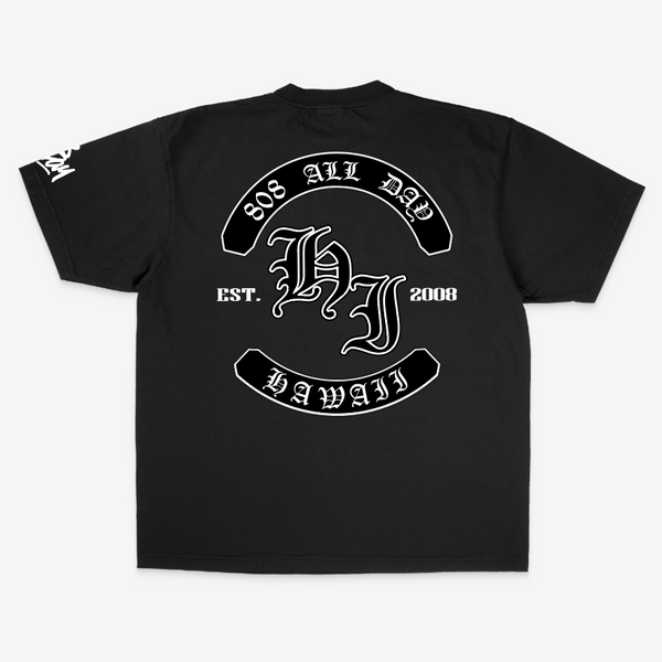 808ALLDAY Premium Max Heavyweight Banner Cement Tee