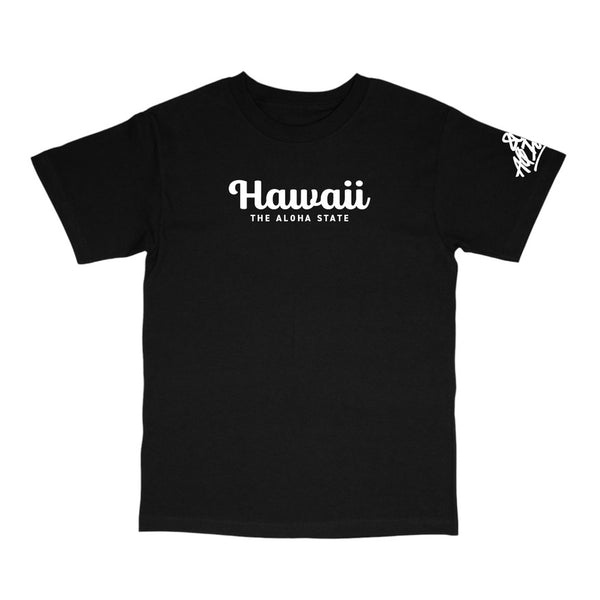 808ALLDAY Aloha State Black T-Shirt