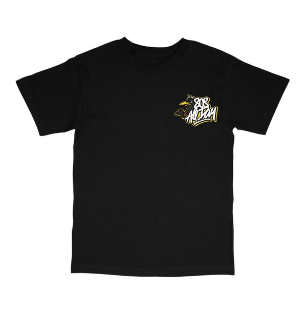 808ALLDAY Black Mynah Bird T-Shirt