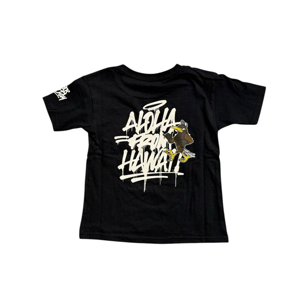 808ALLDAY Toddler/Youth Black Afh Mynah  Tee