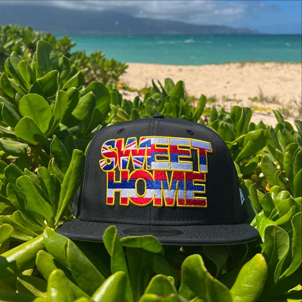 808ALLDAY New Era Sweet Home Flag Black Ripstop Snapback