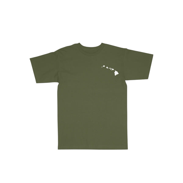 808ALLDAY Toddler/Youth Olive Roll Call Tee