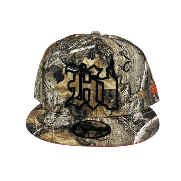 808ALLDAY  New Era 9Fifty HI Kam Real Tree Camo Snapback