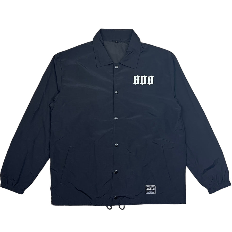 808ALLDAY Black Coaches Jacket