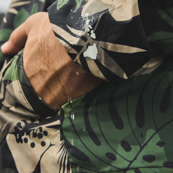 808ALLDAY Green Camo Windbreaker