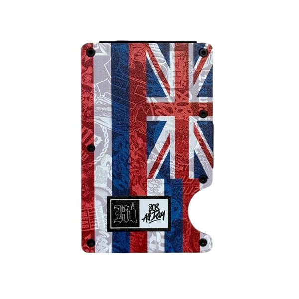 808ALLDAY Mash Up Flag Minimalist Card Wallet