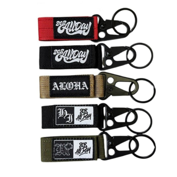 808ALLDAY Tactical Velcro Carabiner Key Chain