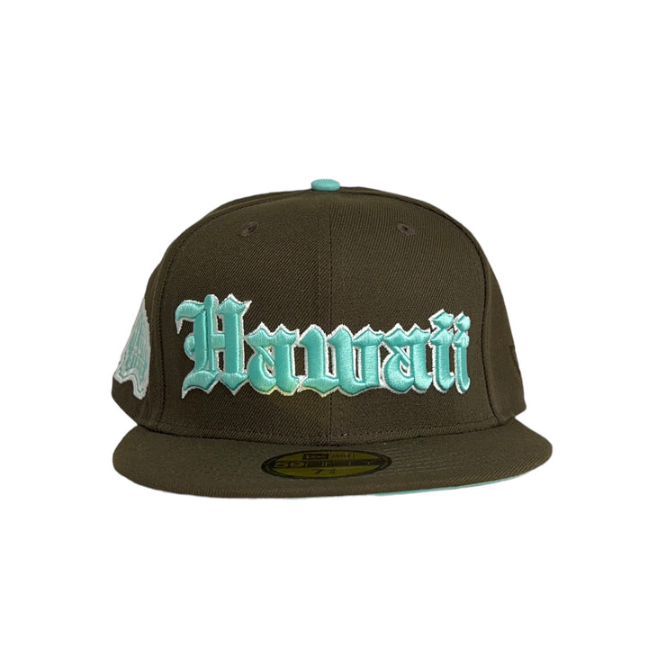 Men's New Era Brown/Mint Detroit Tigers Walnut Mint 59FIFTY Fitted Hat