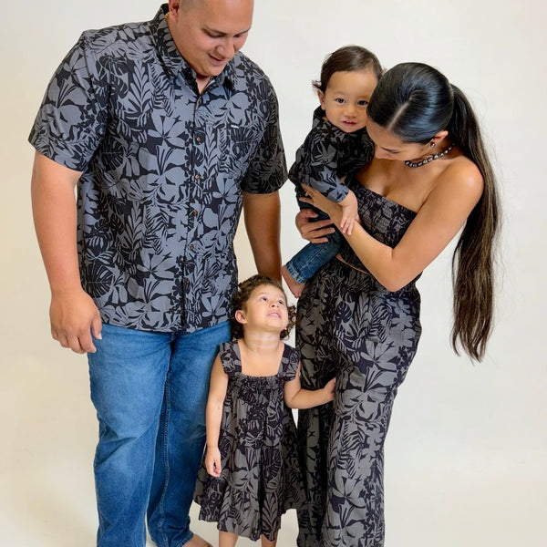 808ALLDAY Women's Black Floral Palazzo Pants