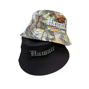 808ALLDAY Real Tree Camo Reversible Hawaii Bucket Hat