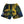 808ALLDAY Green Floral HI Mesh Shorts