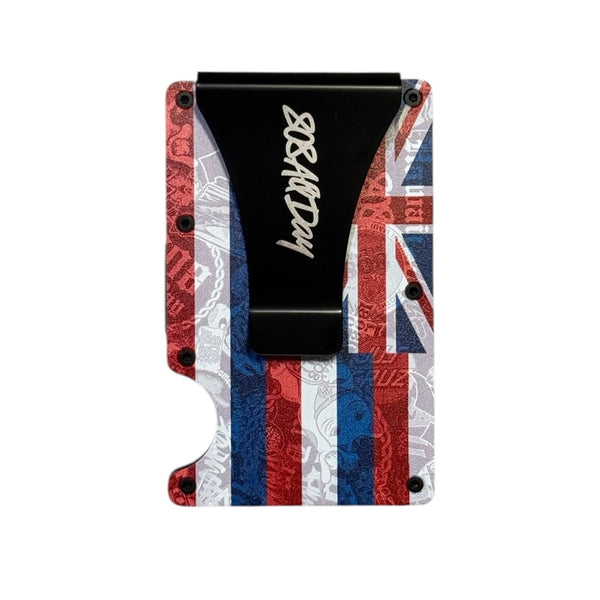 808ALLDAY Mash Up Flag Minimalist Card Wallet