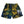 808ALLDAY Green Floral HI Mesh Shorts