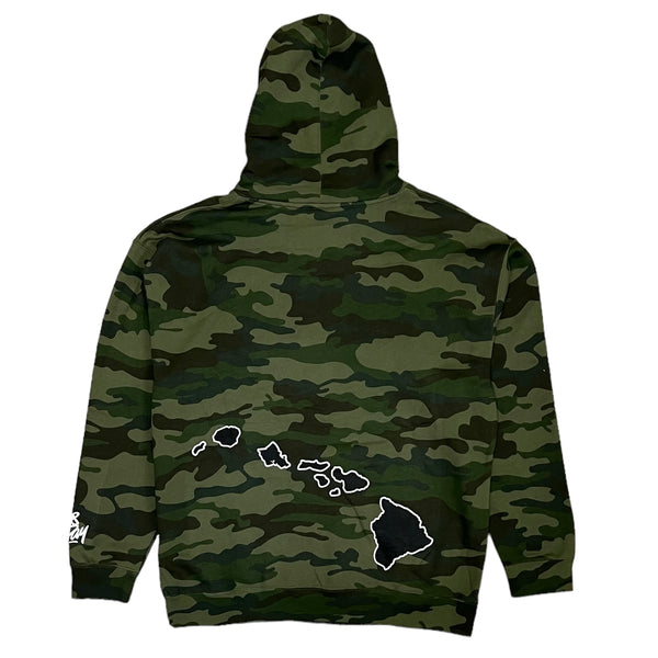 808ALLDAY Camo Box HI Kam Hoodie