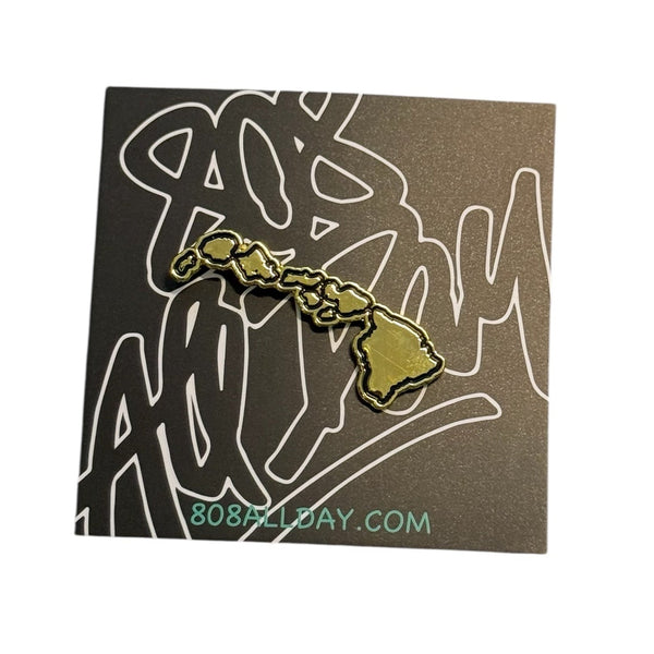 808 Pin Islands Gold