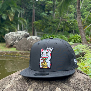 808ALLDAY New Era Lucky Cat Black Ripstop Snapback