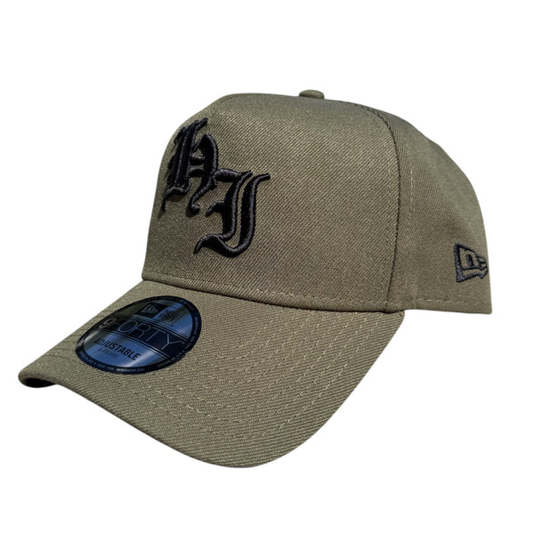 808ALLDAY New Era A Frame 9Forty Olive Green HI