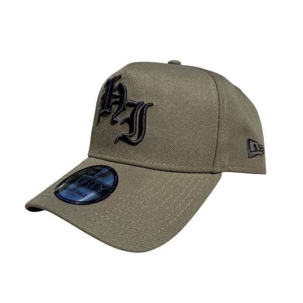 808ALLDAY New Era A Frame 9Forty Olive Green HI