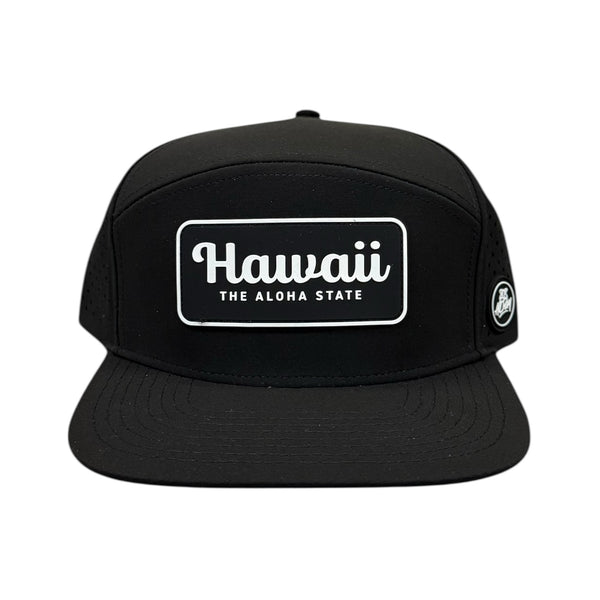 808ALLDAY Black Aloha State Water Tech Snapback
