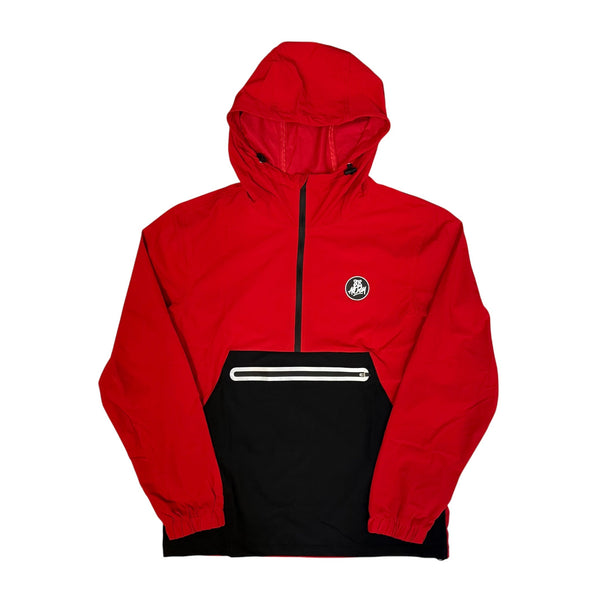 808ALLDAY Red/Black Anorak Jacket