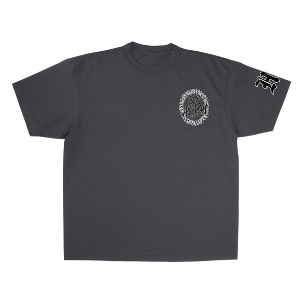 808ALLDAY Premium Heavyweight Shadow Circle Tag Lei Tee