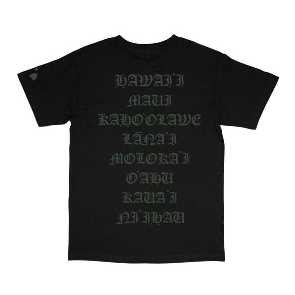 808ALLDAY Black OE Roll Call T-Shirt