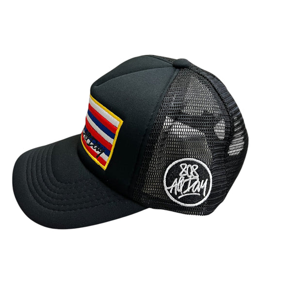 808ALLDAY Black Flag Trucker