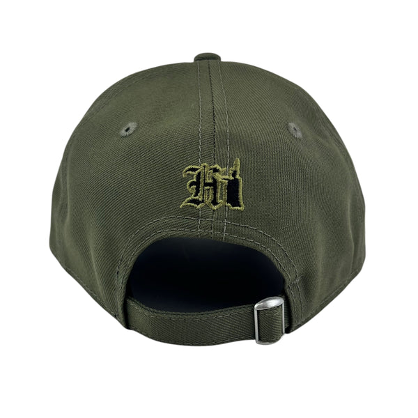 808ALLDAY New Era 9Twenty Olive Hawaii Strapback