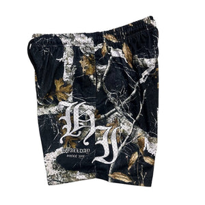 808ALLDAY Pink Real Tree Camo HI Mesh Shorts
