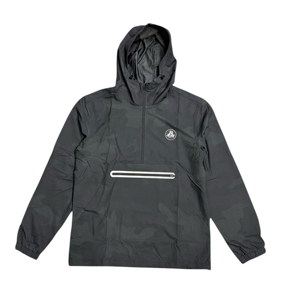 808ALLDAY Black Tonal Camo Anorak Jacket