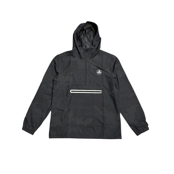 808ALLDAY Youth Black Tonal Camo Anorak Jacket