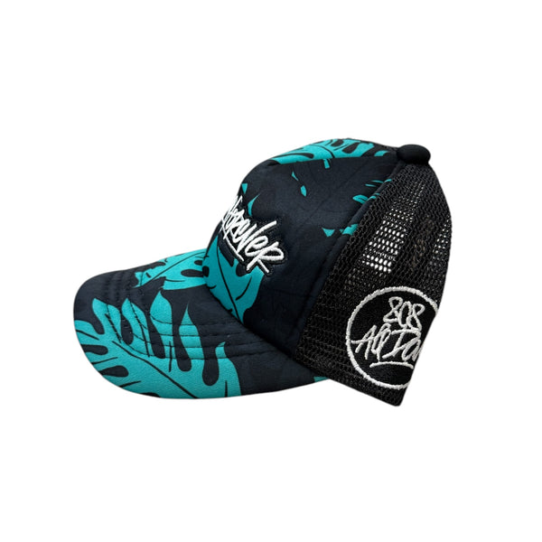 808ALLDAY Baby/Toddler Teal Fern Aloha Forever Trucker