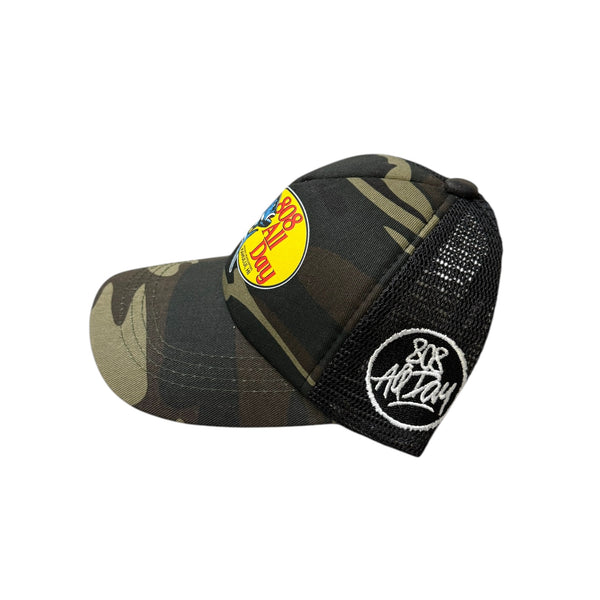 808ALLDAY Ulua Pro Baby Camo Trucker