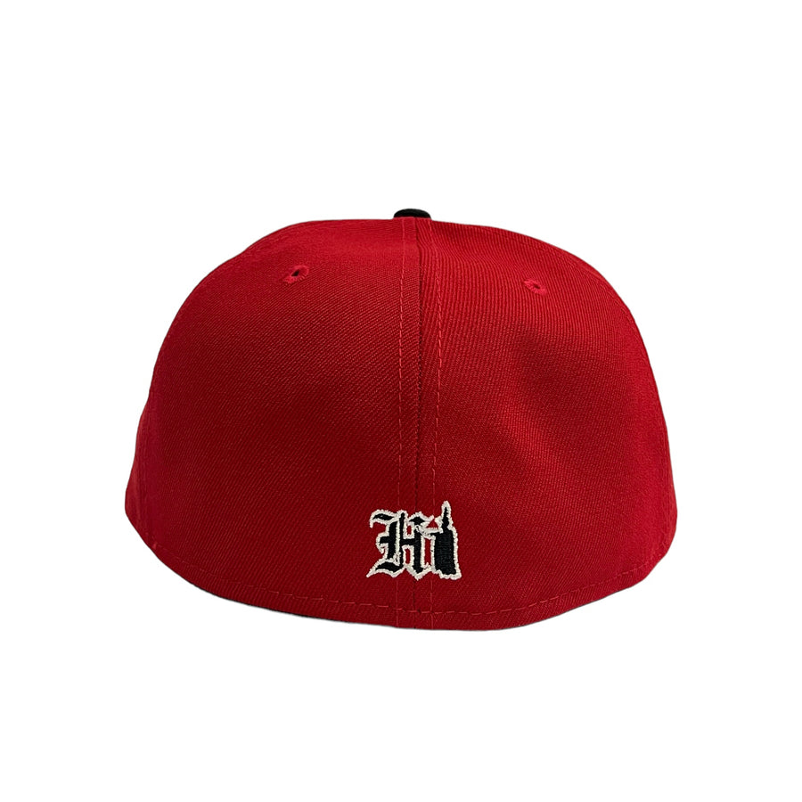 808ALLDAY New Era 59fifty Sticker Hawaii  Bred Fitted Cap