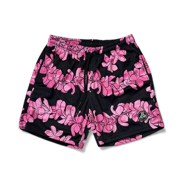 808ALLDAY Plumeria Mesh Shorts