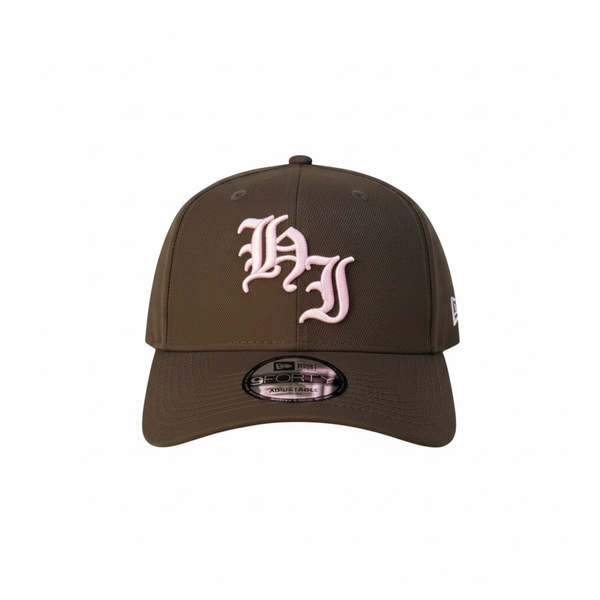 808ALLDAY New Era A Frame 9Forty Walnut/Pink HI Snapback