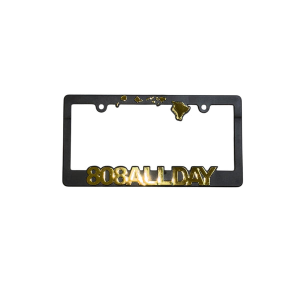 808ALLDAY Hawaii Island Chain License Plate Frames (set of 2)